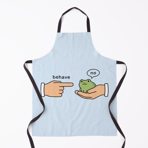 Item preview, Dishonest Frog Funny Frog Meme Behave No designed and sold by andromeda-redd.