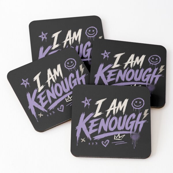 Item preview, I Am Kenough – Purple Graffiti Typography Design designed and sold by Eddy048.