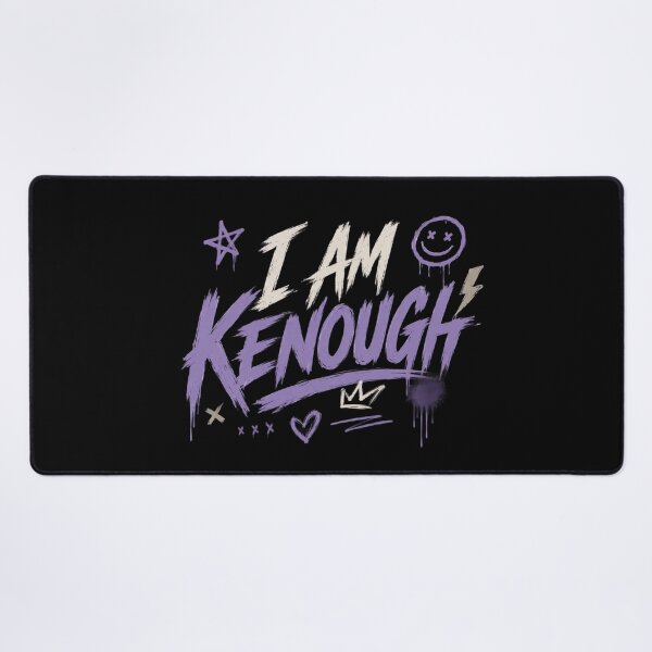 Item preview, I Am Kenough – Purple Graffiti Typography Design designed and sold by Eddy048.
