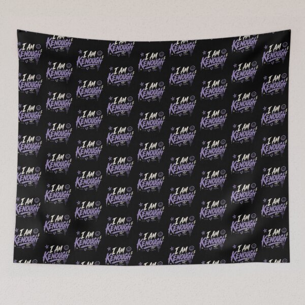 Item preview, I Am Kenough – Purple Graffiti Typography Design designed and sold by Eddy048.