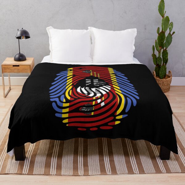 Item preview, Eswatini Flag Fingerprint Identity | Swazi DNA Heritage Graphic designed and sold by NTGUILTY.