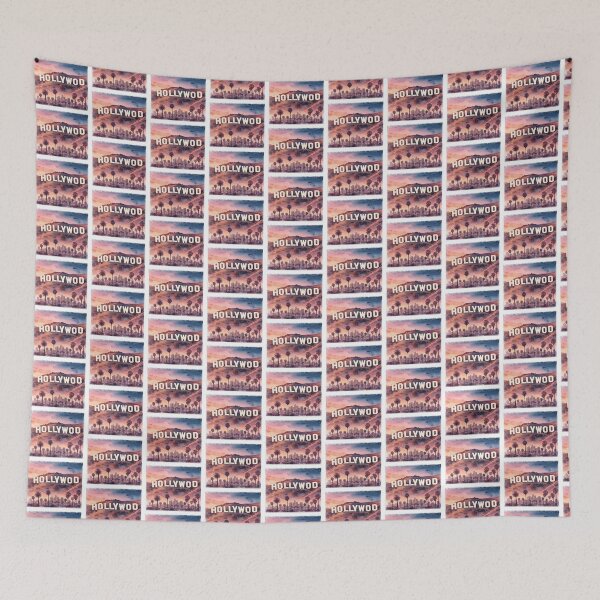 Item preview, Sunset Hollywoo Hills designed and sold by MissFrita.