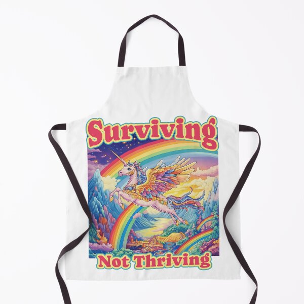 Item preview, surviving not thriving unicorn designed and sold by WolfmanProphecy.