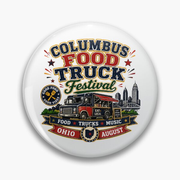 Item preview, Columbus Food Truck Festival Ohio Celebration designed and sold by Combat Skies.