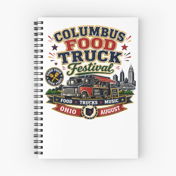 Item preview, Columbus Food Truck Festival Ohio Celebration designed and sold by IRON WINGS /USAF.