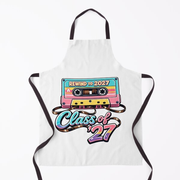 Item preview, Class of 2027 Retro Cassette Tape Senior Graduation designed and sold by teemix.