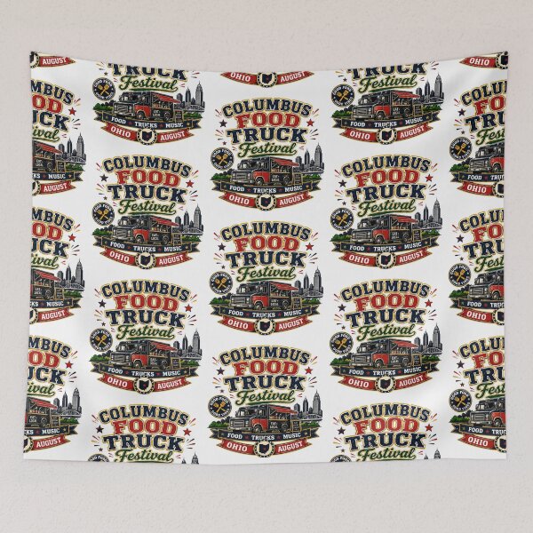 Item preview, Columbus Food Truck Festival Ohio Celebration designed and sold by Combat Skies.
