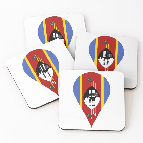 Item preview, Eswatini Flag Location Pin Map Marker | Swazi Destination GPS Icon designed and sold by NTGUILTY.