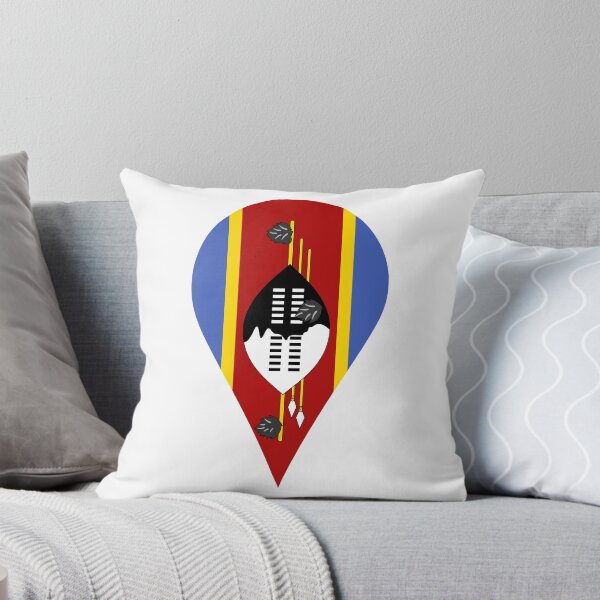 Item preview, Eswatini Flag Location Pin Map Marker | Swazi Destination GPS Icon designed and sold by NTGUILTY.
