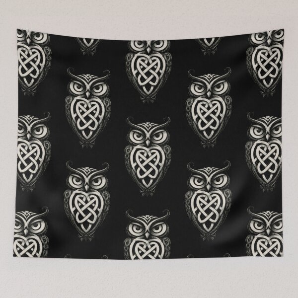 Item preview, Celtic Owl designed and sold by Designsderemi.