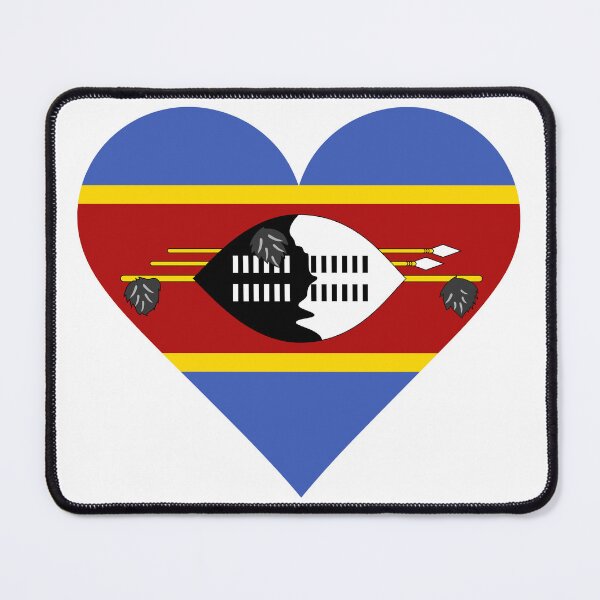 Item preview, Eswatini Heart Flag Graphic | I Love Eswatini Patriotic Symbol designed and sold by NTGUILTY.