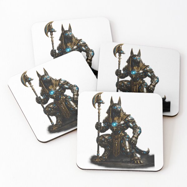 Item preview, Steel Anubis V1 | Premium Cybernetic Egyptian Guardian | Futuristic Steel Guardian designed and sold by SteelCoat Studio.