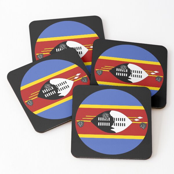 Item preview, Round Eswatini Flag Icon | Circular Swazi Flag Button Element designed and sold by NTGUILTY.