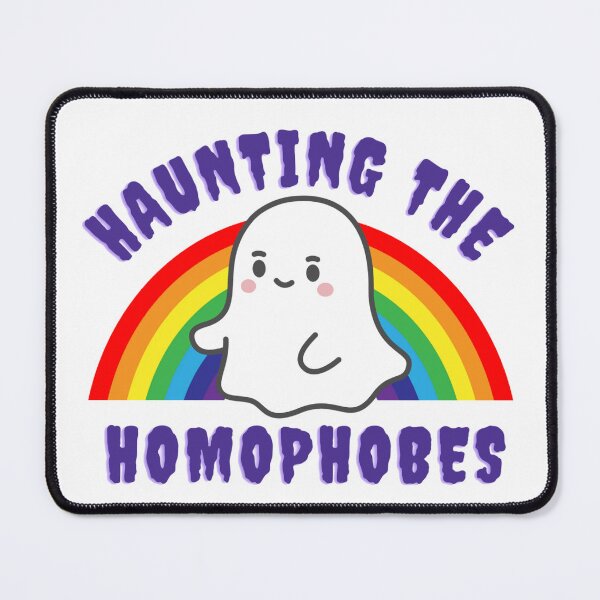 Item preview, HAUNTING THE HOMOPHOBES designed and sold by DiverPlay.