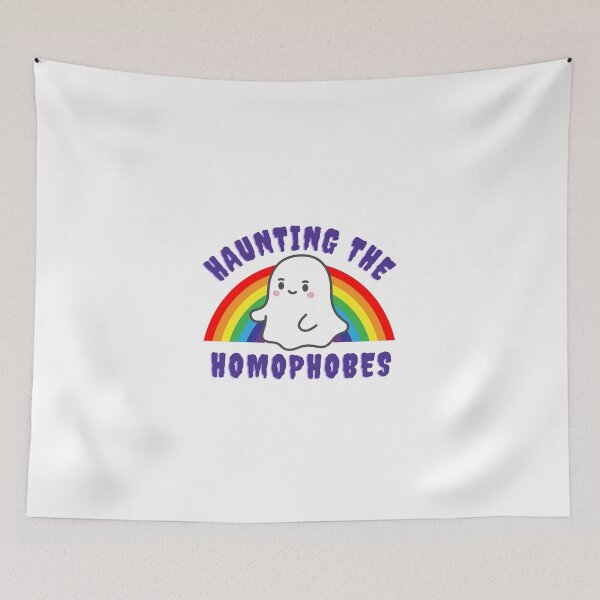Item preview, HAUNTING THE HOMOPHOBES designed and sold by DiverPlay.