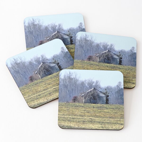 Item preview, Abandoned Cabin in Winter Field designed and sold by Stacey's unpromised.