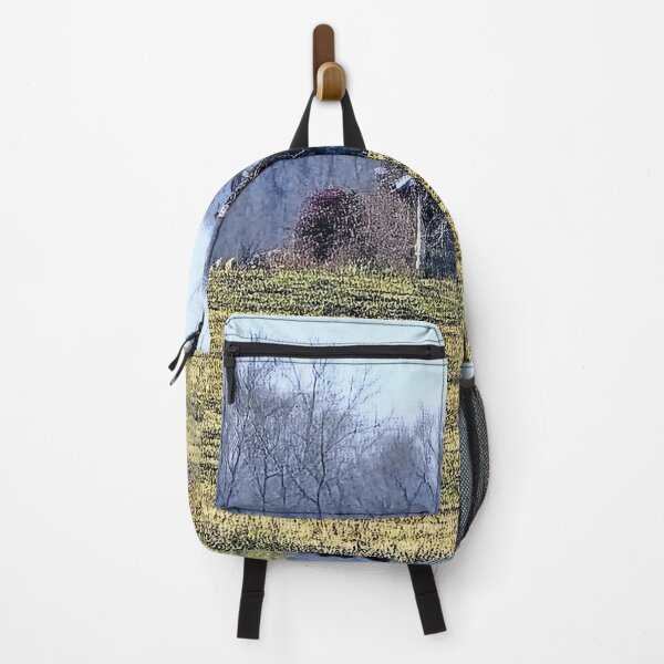 Item preview, Abandoned Cabin in Winter Field designed and sold by Stacey's unpromised.