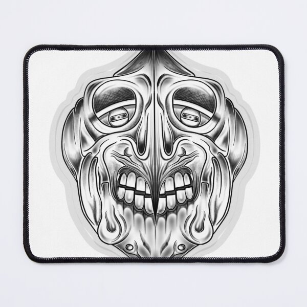 Item preview, Owl man skull designed and sold by Daversafied Creative .