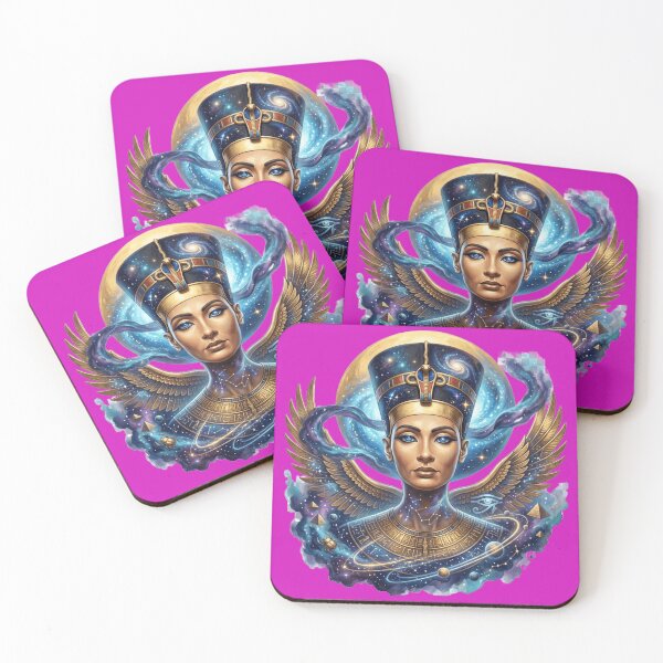 Item preview, The Cosmic Queen of Eternity | Divine Egyptian Majesty designed and sold by Zosera.