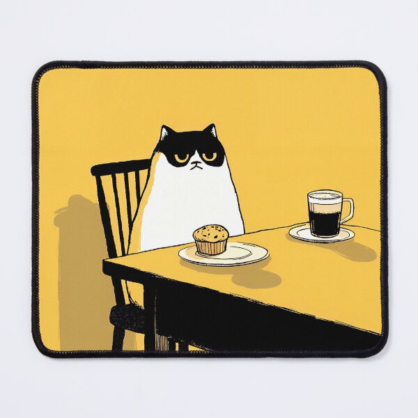 Item preview, Grumpy Cat at the Table designed and sold by Design Atlas.