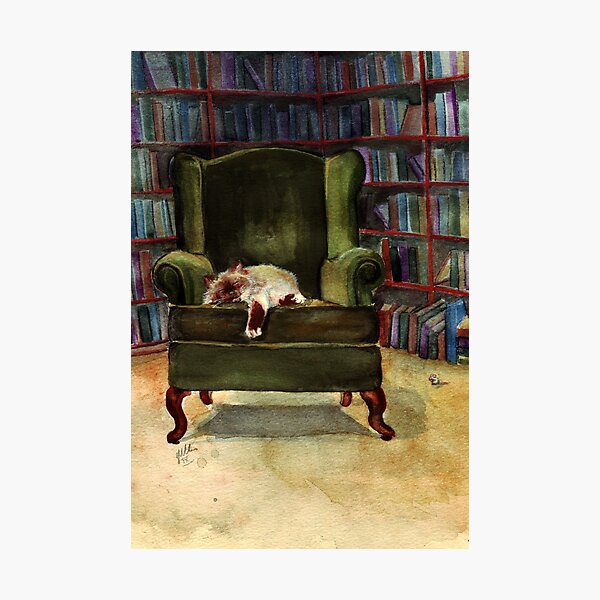Item preview, Monkey the Cat designed and sold by Sarah  Mac Illustration.