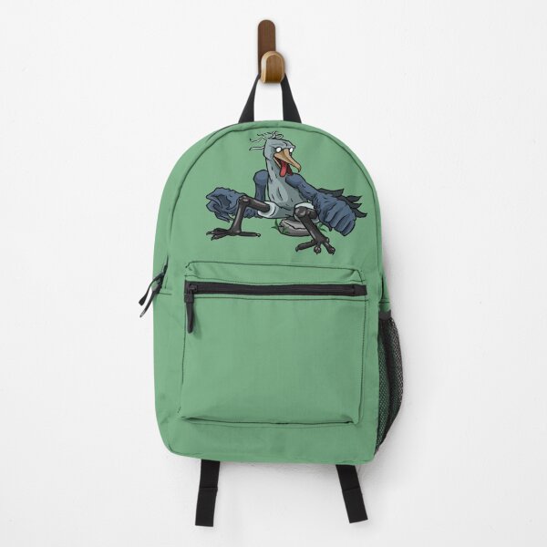 Item preview, Crazy Shoebill Stork – Funny Bird Cartoon Illustration designed and sold by MechanicalART.
