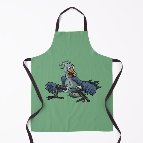 Item preview, Crazy Shoebill Stork – Funny Bird Cartoon Illustration designed and sold by MechanicalART.