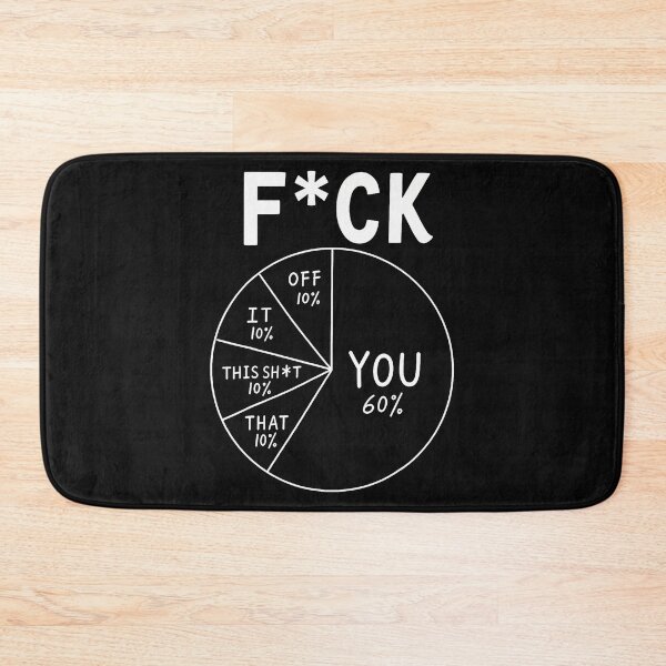 Item preview, F*CK YOU 60% OFF 10% IT 10% THIS SH*T 10% THAT 10% designed and sold by JamesCrArt.