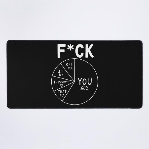 Item preview, F*CK YOU 60% OFF 10% IT 10% THIS SH*T 10% THAT 10% designed and sold by JamesCrArt.