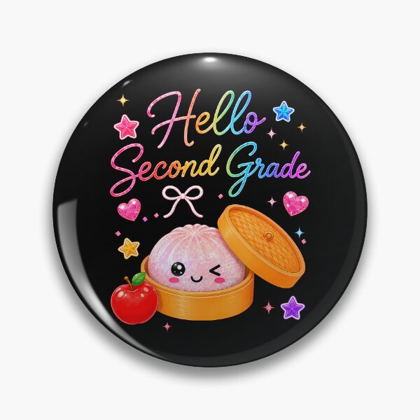Item preview, 2Nd Grade Girls First Day Of Second Grade Dumpling Squishy designed and sold by JamesCrArt.