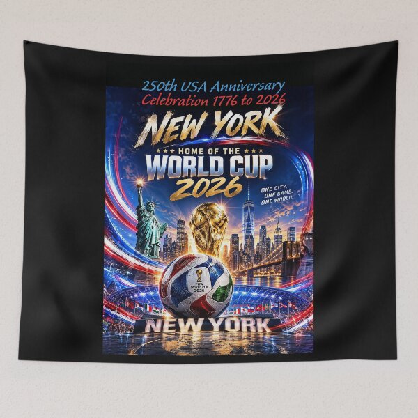 Item preview, NEW YORK HOME OF THE 2026 WORLD CUP FOOTBALL CHAMPIONSHIP designed and sold by DBM Photo Art 1.