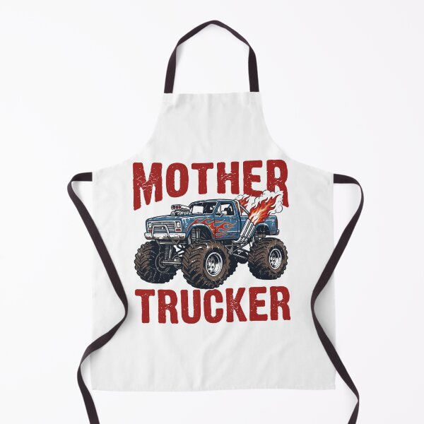 Item preview, Mother Trucker Monster Truck Off Road Driver Automotive Humor designed and sold by Doodleoub.