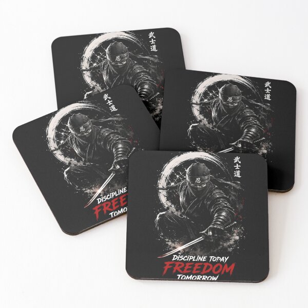Item preview, Ninja Discipline Freedom Warrior Design designed and sold by Amr Siam.