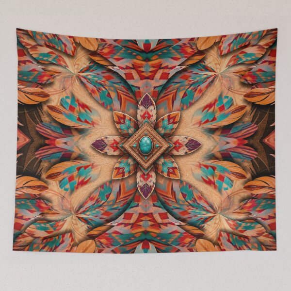 Item preview, Swirling Feathers designed and sold by Dancingrabbit Studio.