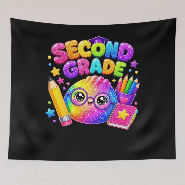 Item preview, Cute Dumpling Second Grade Back To School Teacher Doodle designed and sold by JamesCrArt.