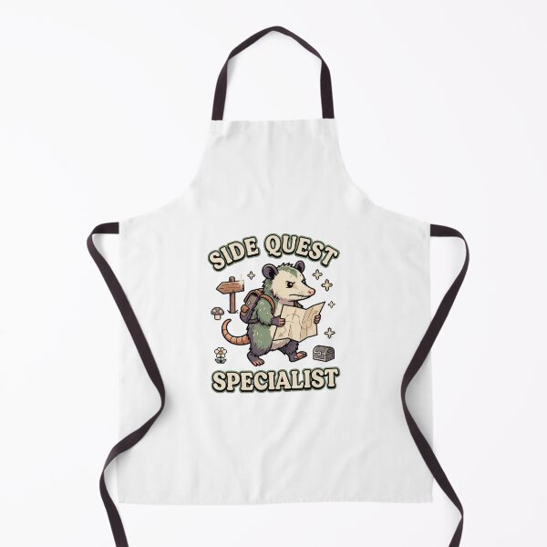 Item preview, Side Quest Specialist Adventure Opossum designed and sold by GoofyShopp.