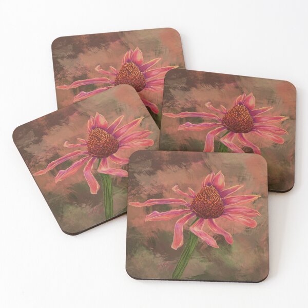Item preview, Ageing Beauty, A Coneflower in Suspended Twilight designed and sold by michaelasamples.