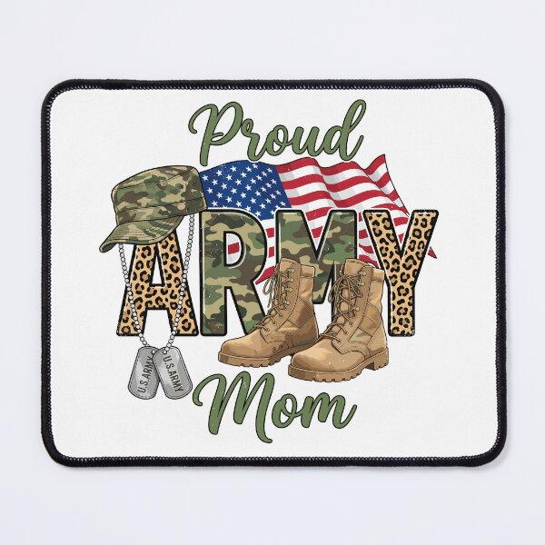 Item preview, Proud Army Mom Military Mother Support designed and sold by Doodleoub.