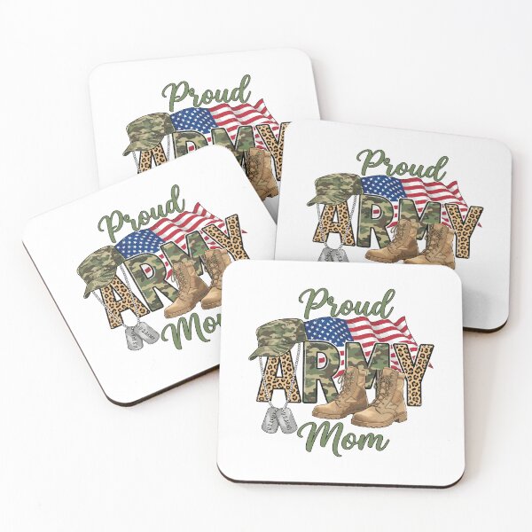 Item preview, Proud Army Mom Military Mother Support designed and sold by Doodleoub.