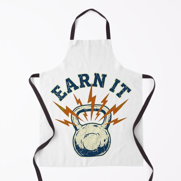 Item preview, Earn It Kettlebell Vintage Gym T-Shirt | Retro Fitness Graphic Tee designed and sold by DPlab.