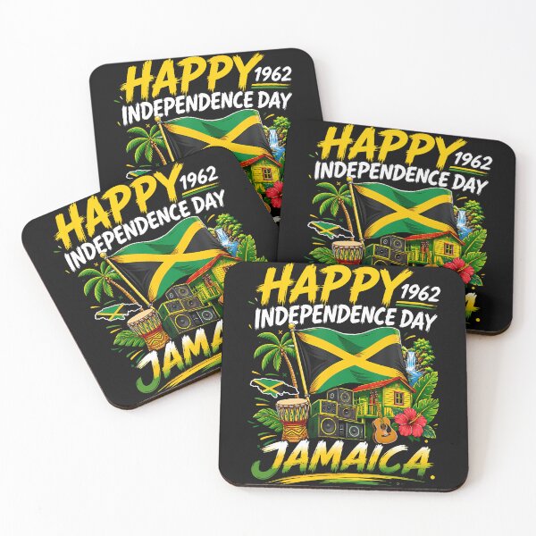 Item preview, Proud Jamaican Happy Independence Day Jamaica 1962 designed and sold by JamesCrArt.