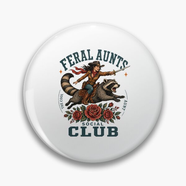 Item preview, Feral Aunt Social Club designed and sold by bobcatmarty.