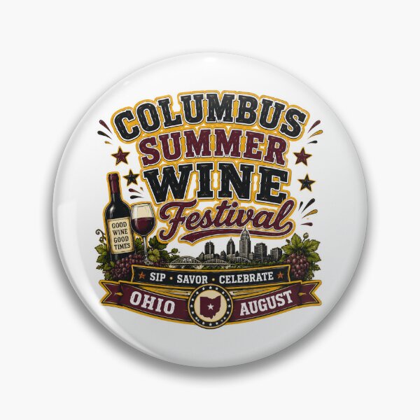 Item preview, Columbus Summer Wine Festival Celebration designed and sold by IRON WINGS /USAF.