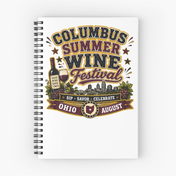 Item preview, Columbus Summer Wine Festival Celebration designed and sold by IRON WINGS /USAF.
