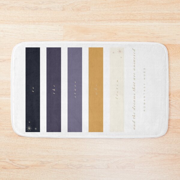 Item preview, ‘Stars who Listen, Dreams Answered’ Quote Romantasy Hue Palette Special Edition Calligraphy Artwork designed and sold by The Colourful Game.