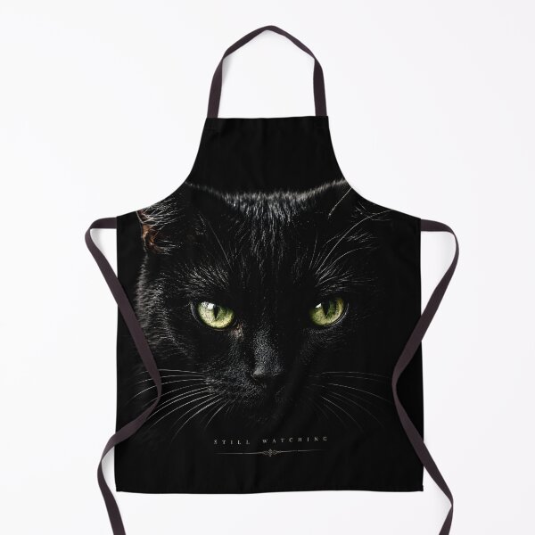 Item preview, Black Cat Glowing Green Eyes designed and sold by Amr Siam.