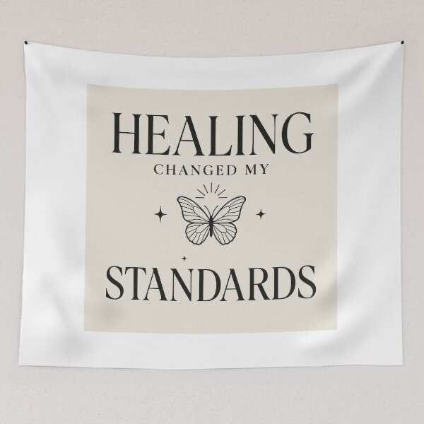 Item preview, Healing Changed My Standards designed and sold by Fresh Starts.