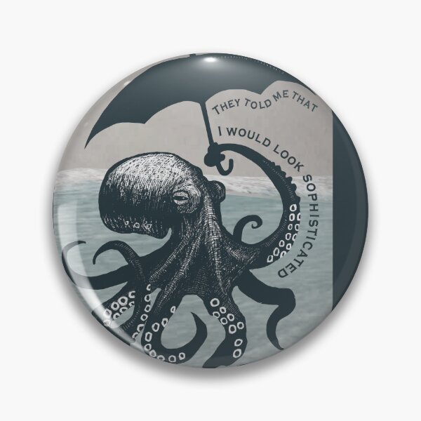 Item preview, Octopus convinced to buy umbrella designed and sold by Chuckiee.