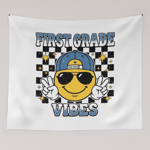 Item preview, First Grade Vibes Back To School Student Teacher designed and sold by Doodleoub.