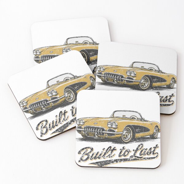 Item preview, Vintage classic retro muscle car corvette  designed and sold by BlueLineLAX.